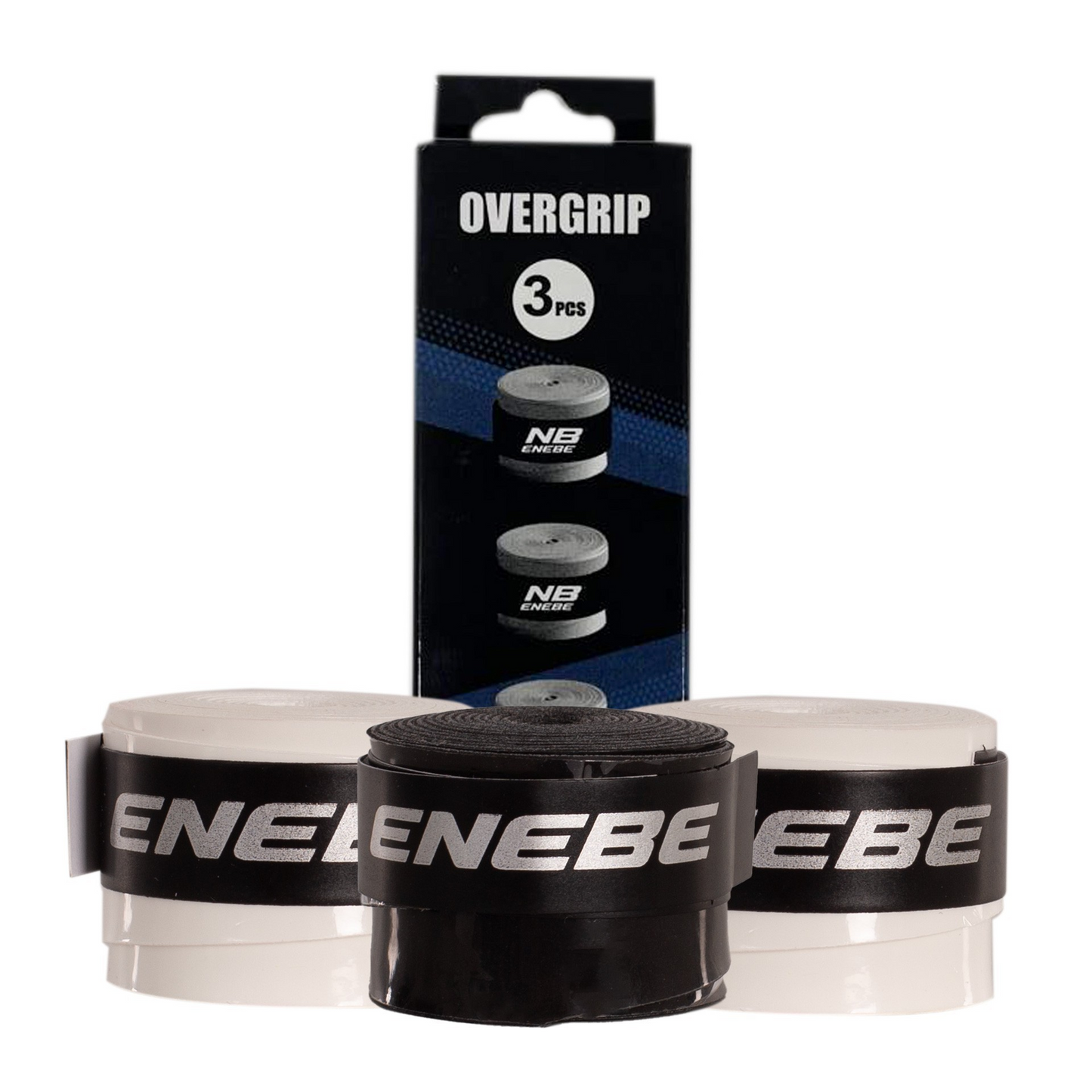 Enebe Overgrips 3 pack MULTI COLOUR