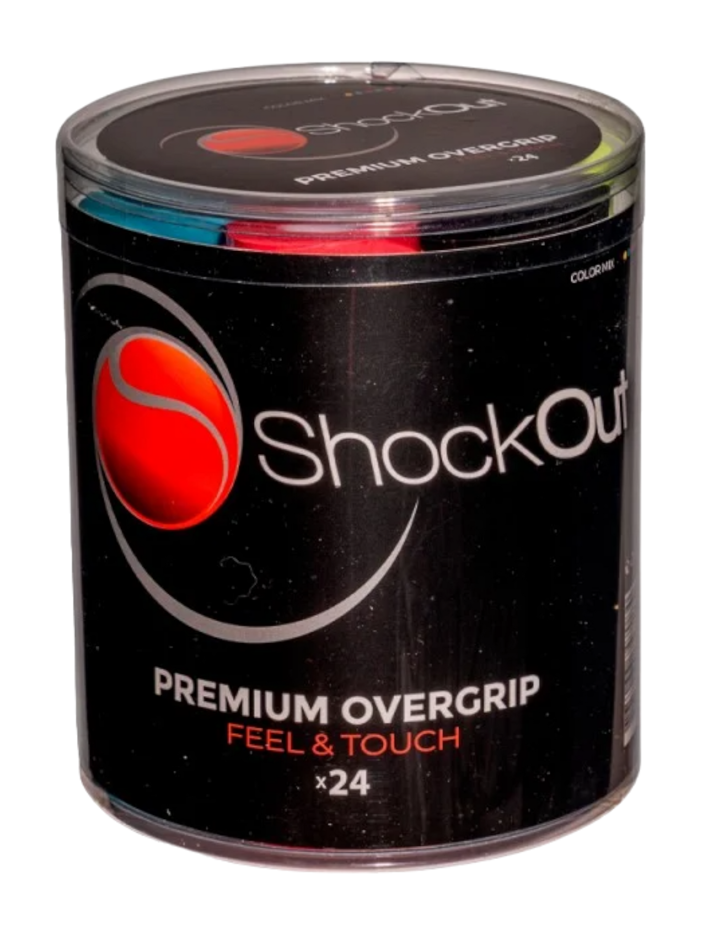 Premium overgrips Feel & Touch 24x Multicolor